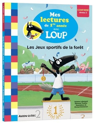 Mes lectures avec Loup - Les jeux sportifs de la forêt