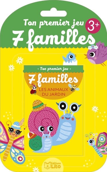 Ton premier jeu des 7 familles - Les animaux du jardin