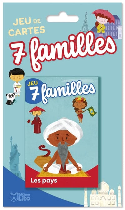 Jeu des 7 familles - Les pays