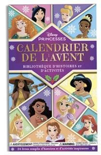 Mon calendrier de l'avent Disney princesse