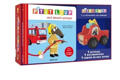 Coffret P'tit loup - À la découverte des pompiers