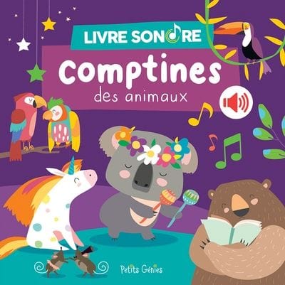 Livre sonore - Comptines des animaux