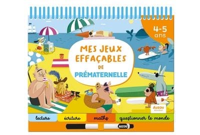 Mes jeux effaçables de prématernelle