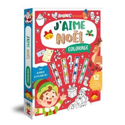 Coloriage - J'aime Noël