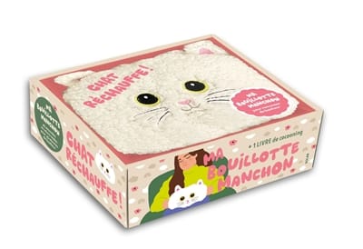 Chat réchauffe ! : ma bouillotte manchon + 1 livre de cocooning