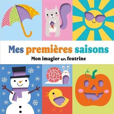 Mes premières saisons - mon imagier en feutrine