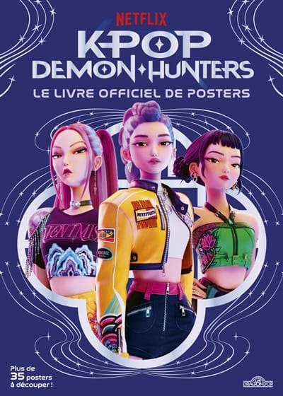 Kpop Demon Hunters le livre officiel de posters