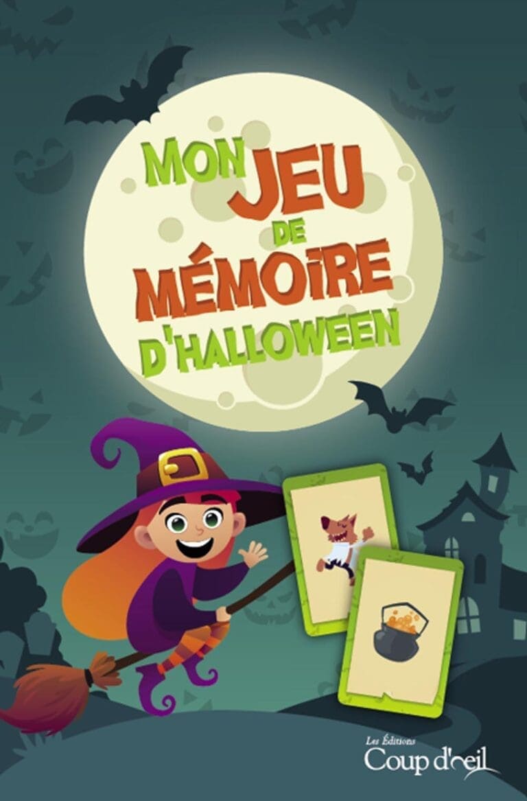 Mon jeu de mémoire d'Halloween
