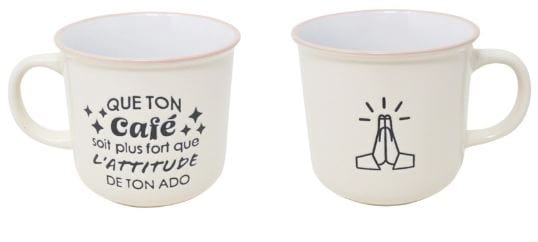 Tasse - Que ton café soit plus fort que l'attitude de ton ado