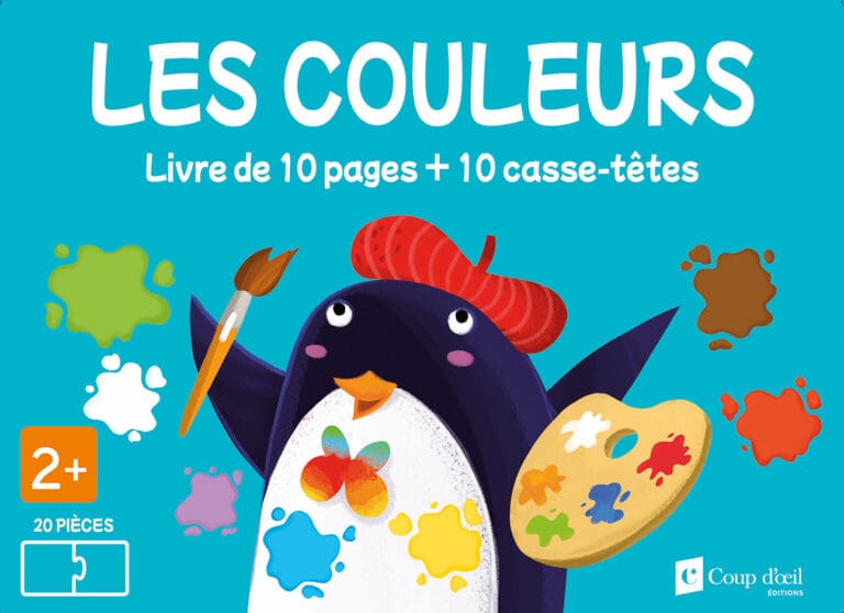 Coffret casse-tête - Les couleurs