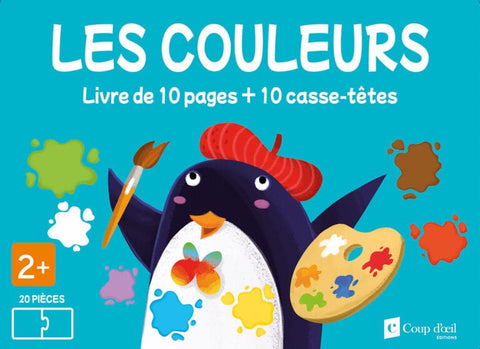 Coffret casse-tête - Les couleurs