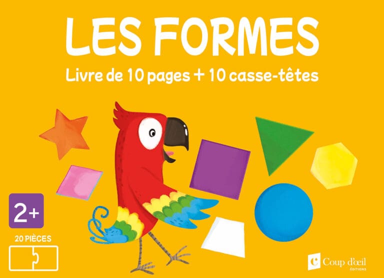 Coffret casse-tête - Les formes