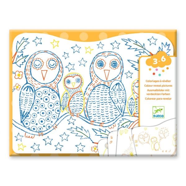 Coloriage - Familles des sous-bois