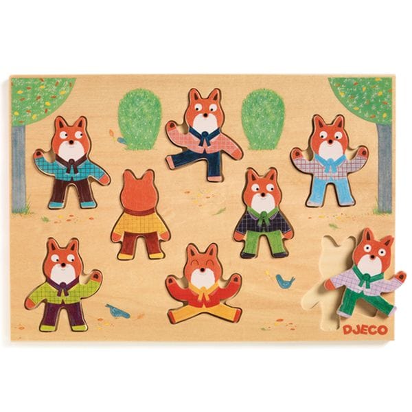 Puzzle en bois - Foxymatch