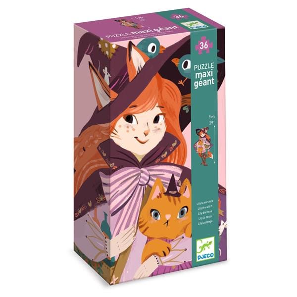 Puzzle Maxi géant - Lily la sorcière  - 36 pièces