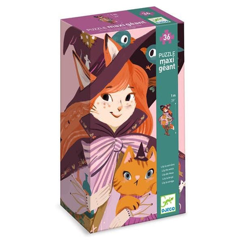 Puzzle Maxi géant - Lily la sorcière  - 36 pièces
