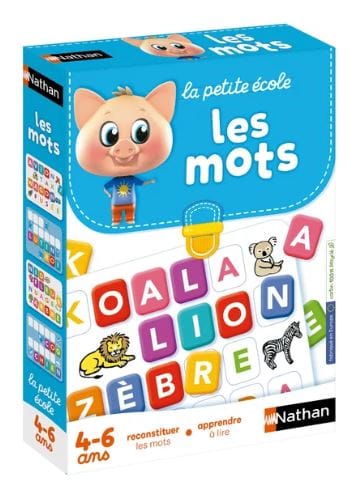 La petite école - Les mots