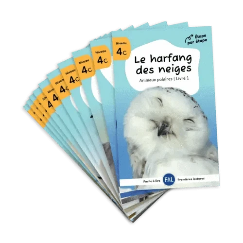 Ensemble Facile à lire - Les Animaux polaires - Niveau 4