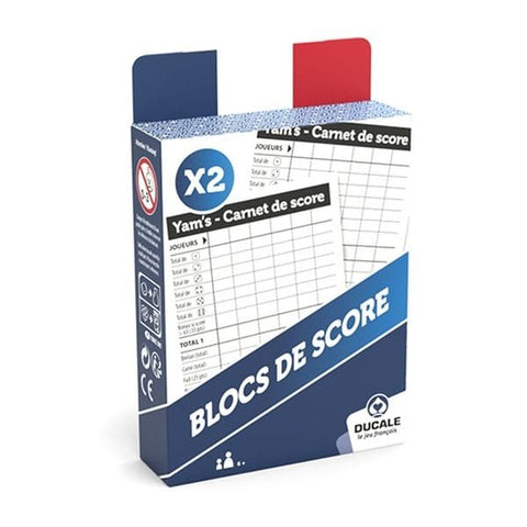 Yam's - Blocs de score