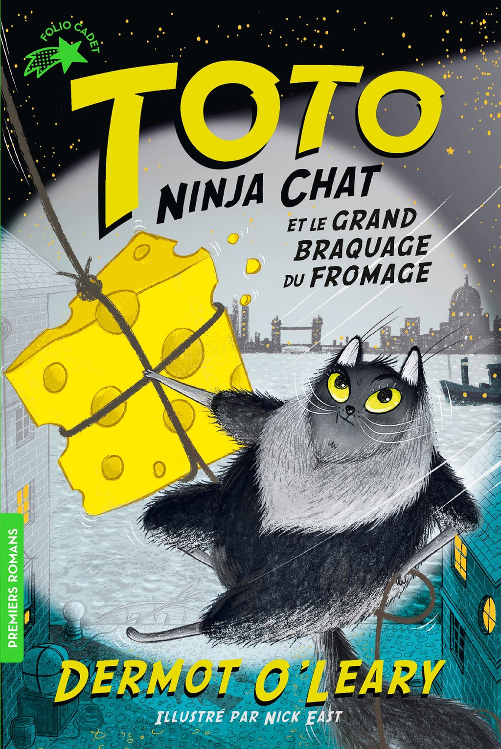 Toto Ninja chat T02 - Toto Ninja chat et le grand braquage du fromage