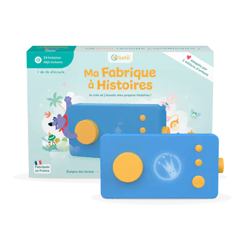 Ma fabrique à histoires - en français - Bleue foncée