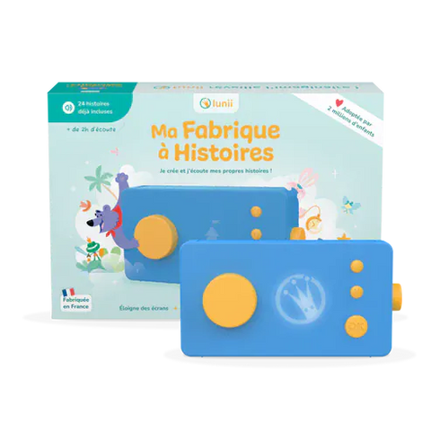Ma fabrique à histoires - en français - Bleue foncée