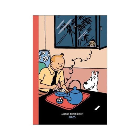 Agenda petit format Tintin 2025