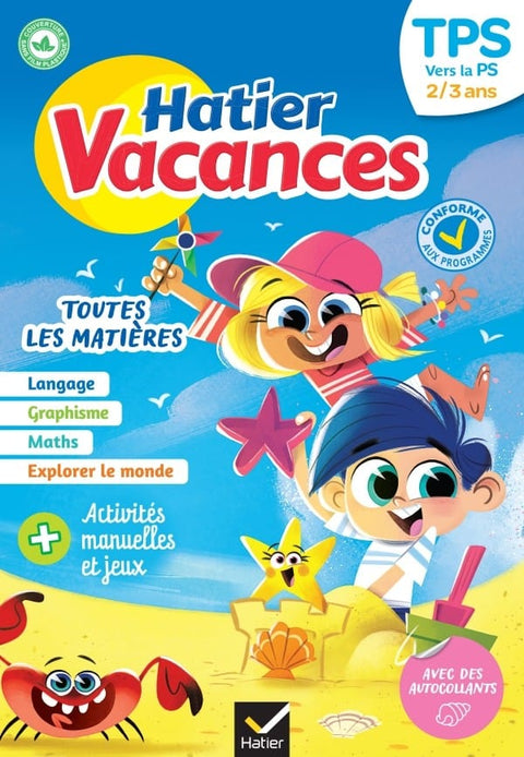 Hatier Vacances - de la Très Petite Section vers la Petite Section (2/3 ans)