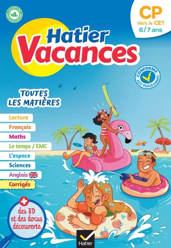 Hatier Vacances - du CP vers le CE1 (6/7ans)