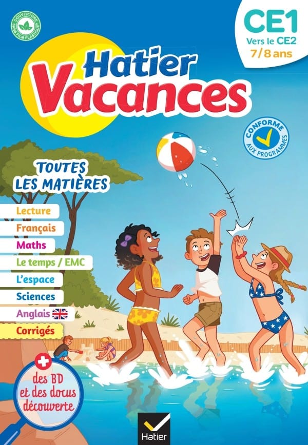 Hatier Vacances - de CE1 vers le CE2 (7/8ans)