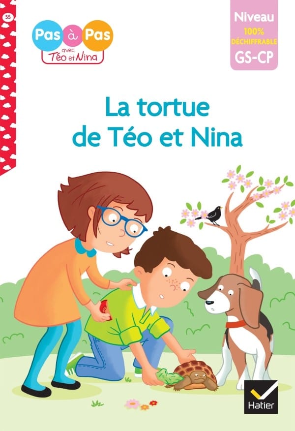 Je lis pas à pas - La tortue de Téo et Nina