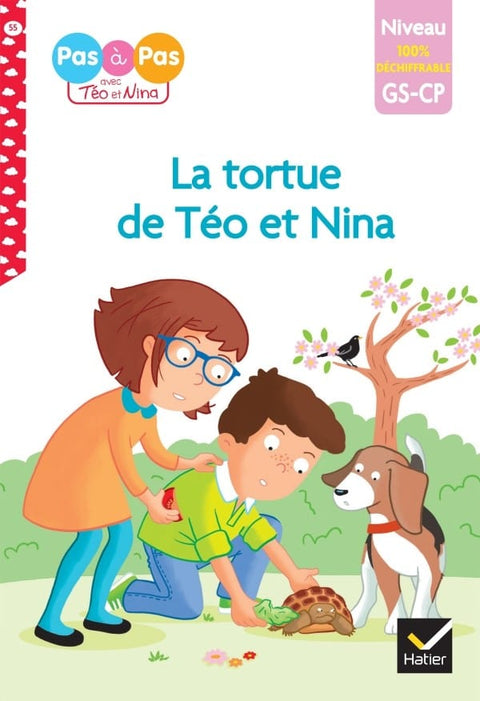 Je lis pas à pas - La tortue de Téo et Nina