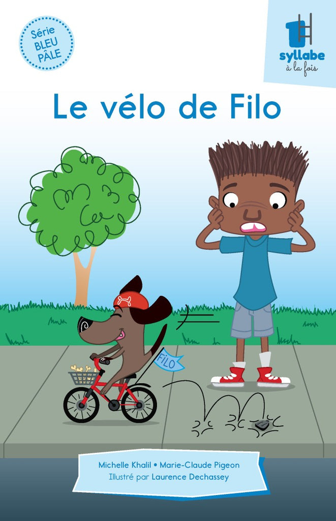 Une syllabe à la fois - Série bleue pâle - Le vélo de Filo