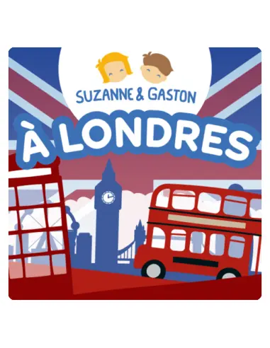 Lunii - Livre audio interactif - Suzanne et Gaston à Londres