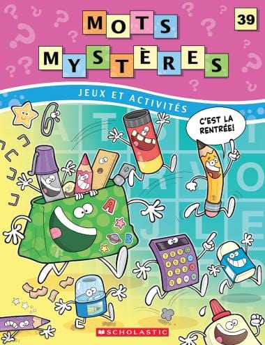 Mots mystères: Jeux et activités N39