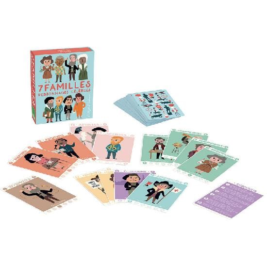 Jeu des 7 familles - Personnages célèbres