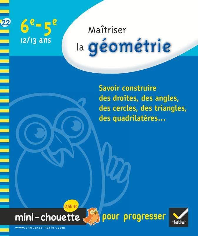Mini-chouette - Maitriser la geometrie - 6e/5e