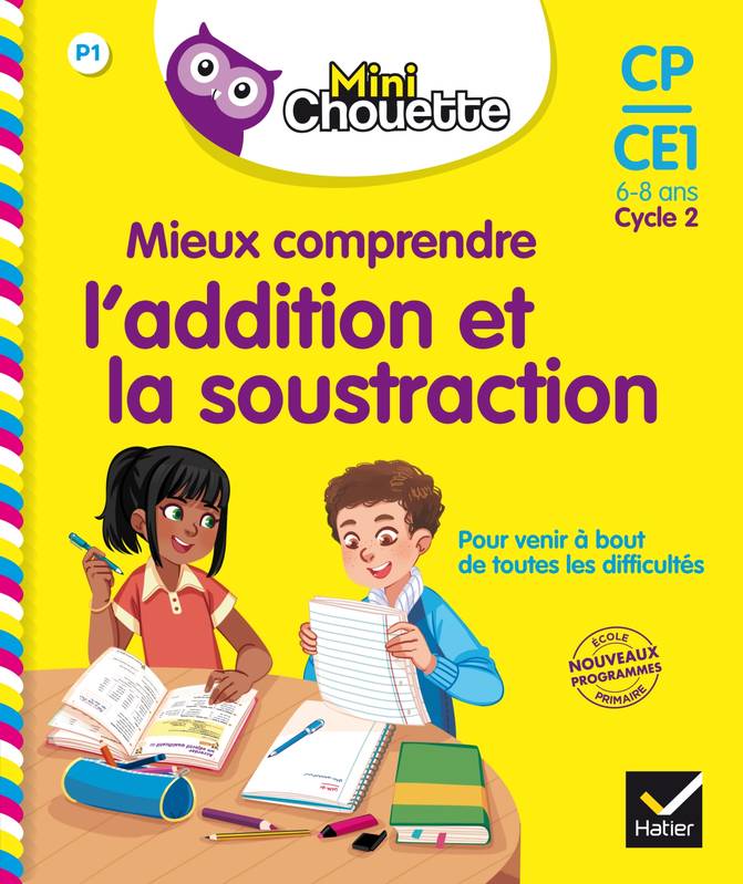 Mini chouette - Mieux comprendre l'addition et la soustraction - CP/CE1