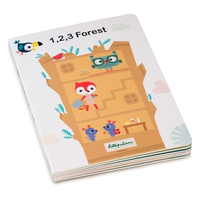 1, 2, 3 Forest - Livre puzzle pour apprendre à compter – Il était