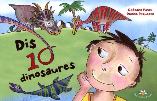 Dis dix dinosaures