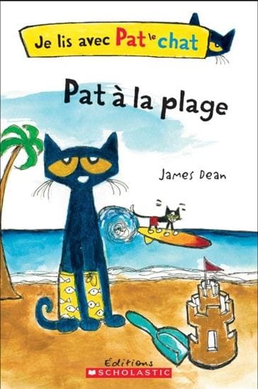 Je lis avec Pat le Chat - Pat à la plage