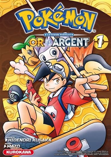 Pokémon Or et Argent : la grande aventure T01