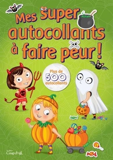 Cahier d'activités - Halloween -  Mes supers autocollants à faire peur