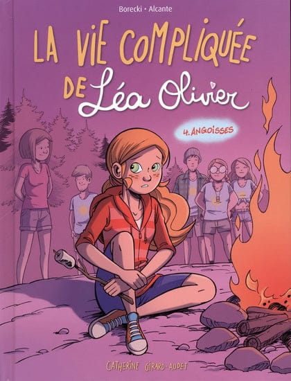 La vie compliquée de Léa Olivier T04 - Angoisses (BD)