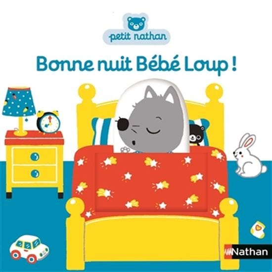 Livre tissu - Bonne nuit bébé Loup !