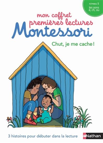 Mon coffret premières lectures Montessori : Chut, je me cache ! - Niveau 2