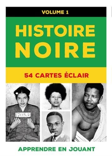 Histoire noire volume 1 - 54 cartes éclair