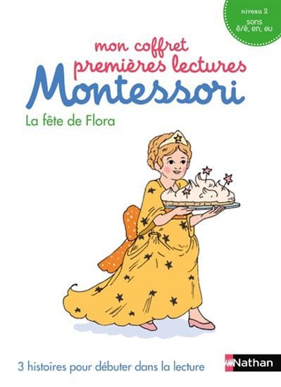 Mon coffret premières lectures Montessori : La Fête de Flora - niveau 2