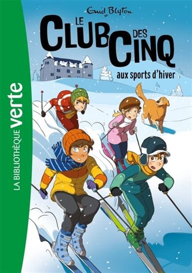 Le club des cinq T09 - aux sports d'hiver