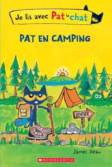 Je lis avec Pat le Chat - Pat en camping